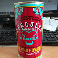 When water is added to the baking powder, the dry base and acid dissolve into a solution. Hercules Baking Powder Double Acting 450 G Lazada Indonesia