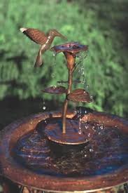 Bird Bath Fountain For Hummingbirds Copper Hummingbird Bird Bath Fountain And Dripper Bird Bath Fountain Hummingbird Fountain Bird Bath Dripper