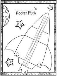 Rocket Math Score Tracking Sheets Second Grade Math