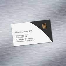 Business card design for accountants. Classy Accountant Cpa Theme Business Card Magnet Zazzle Com In 2021 Magnetic Business Cards Business Cards Business Card Psd