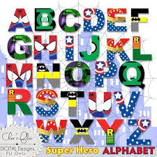 Gabarits Page 2 Superhero Alphabet Superhero Letters Lettering Alphabet