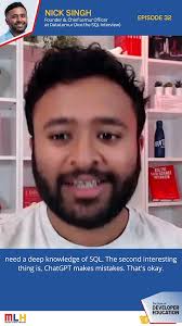 Why You Won’t Be Replaced By AI with Nick Singh, Founder and CEO of  DataLemur