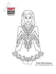 Irish dance free coloring pages are a fun way for kids of all ages to develop creativity, focus, motor skills and color recognition. Irish Dance Dress Coloring Pages Dance Coloring Pages Irish Dance Irish Dancers