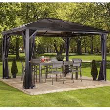Tonnelle Verona 12 57 M Pas Cher Tonnelle Manomano Iziva Com Gazebo De Patio Pergola Rustique Pergola