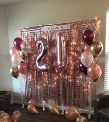 Blush And Burgundy Balloons Rose Gold Balloon Bouquet Rose Etsy 21st Birthday Decorations Rose Gold Party Rose Gold Balloons