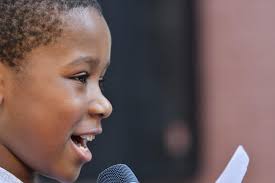 Amanda Arnold students perform poetry