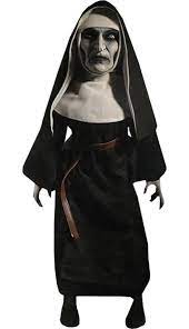 This neighbor is scary and dangerous. The Conjuring Universe The Nun Collectible Doll By Mezco Toy Sideshow Collectibles
