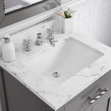 Single Sink Bathroom Vanity With Faucet