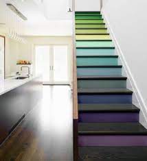 Adding numbers as painted stairs ideas is definitely interesting and unique. Top 70 Best Painted Stairs Ideas Staircase Designs