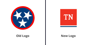 The three white stars in the center symbolize the three different geographical regions of tennessee: New Tennessee Logo Gets Flaked Designmantic The Design Shop