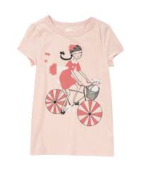Sparkle Bicycle Tee Baski