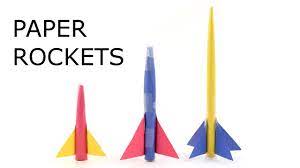 Paper Rockets - Stem Activity - Youtube