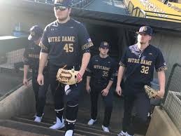 The resolution of png image is 2560x1936 and classified to baseball hat ,baseball field ,baseball glove. Notre Dame Baseball Uniforms Uniswag