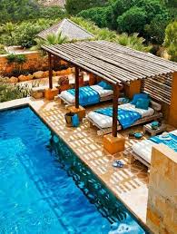 37 Great Pergola Pool Designs To Achieve Balanced Outdoor Spaces Backyard Pavilion Swimming Pools Backyard Outdoor Pergola