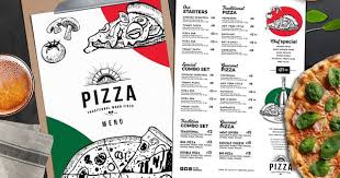 Search by image and photo. A4 Pizza Menu Templates