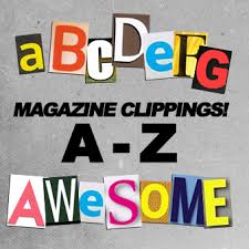 Adjective is a word that describes, clarifies or further identifies a pronoun or noun (noun is a word that is used to identify any of a class of people, places, ideas, objects or things). A Z Magazine Letter Clippings By Nathan7321 On Deviantart