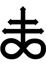 This Is What A Satanic Cross Looks Like The Upside Down Crosses Is Just That An Upside Down Cross According To Satanic Cross Alchemic Symbols Occult Symbols