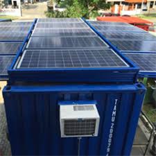 Malaysia S Helios Pv Co Develops Container Size Solar Solution With Retractable Panels Can Power Typical Office For 15 Hours Off Grid Pes Power Energy Solutions