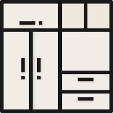 The image can be easily used for any free creative project. Free Closet Icon Of Colored Outline Style Available In Svg Png Eps Ai Icon Fonts