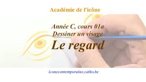 Comment adapter une photo en noir et blanc à la peinture multicolore pour peindre un paysage enneigé à l'aquarelle. C01a Dessiner Le Regard D Une Icone Youtube