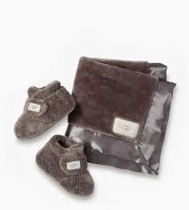 Ugg Bixbee Bootie And Lovey Blanket For Kids Ugg Uk