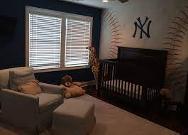 Furniture, girls bedding, boys bedding, rugs + windows Ny Yankees Nursery Project Nursery
