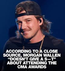 Morgan Wallen was nominated for seven ACM Awards this year, but didn't  attend the ceremony. It seems he decided to play golf with Tom Brady  instead.