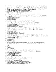 Which Of The Following Statements Is True Concerning The Mammary Glands Of  Both | Course Hero
