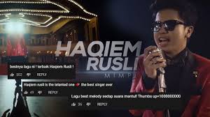 Haqiem rusli video was created by aiman 97 through collaboration with the singer subscribe disini. Tak Sampai 24 Jam Video Dah Trending Lagu Baru Haqiem Rusli Buat Ramai Cair Era