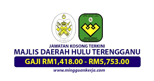 Jawatan kosong johor kitchen crew (phd taman daya) closing on 30december 2018. Jawatan Kosong Taraf Spm Di Majlis Daerah Hulu Terengganu Gaji Rm1 418 Rm5 753