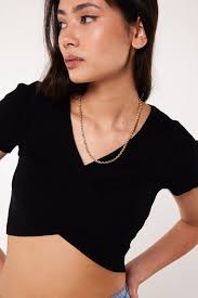 Women T-shirt Evelyn Black