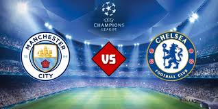 The manchester city and chelsea football clubs will vie for the champions league winners trophy. 5zy7ifkoyonnpm
