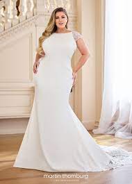 119268w Pauline By Mon Cheri Wedding Dresses Unique Wedding Dresses Plus Size Fit And Flare Wedding Dress