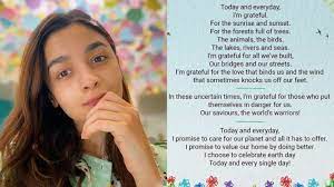 She captioned it with a few earth emojis. Alia Bhatt Pens Poem To Celebrate Earth Day 2020 Watch Video Celebrities News India Tv
