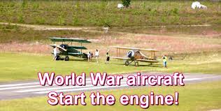 Image result for first world war starting an aircraft engine