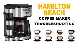 Best hamilton beach coffee maker reviews of 2020. Hamilton Beach Flexbrew Program Not Working