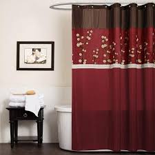 Home With Images Red Bathroom Decor Red Shower Curtains White Bathroom Decor