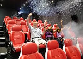 السينما الرقمية 5d مسرح ألعاب محاكاة داخلي للملاهي