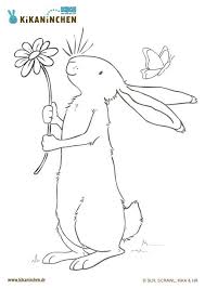 Kikaninchen Kleiner Brauner Hase Osterhase Malen Kaninchen Kunst Ausmalbilder