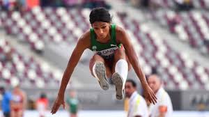 Patricia mamona places sixth in the triple jump at #rio2016! A Melhor Marca Do Ano Nao Deu Para Mais Patricia Mamona Em Oitavo Na Final Do Triplo Salto Observador