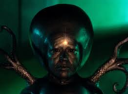 Drawing of 1953 film Invaders from Mars