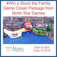 Win A Stock The Family Game Closet Package Open To Usa Ends 12 22 Megachristmas18 Family Games Game Giveaway North Star