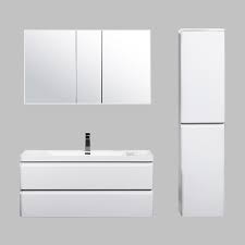 single sink wall hung bathroom vanity
