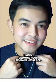 Replying to @Rose Ann Diamond Hoop Pendant Necklace #necklace  #nontarnishnecklace #unisexnecklace #hypoallergenicnecklace #artphro