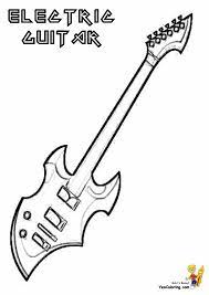 Check it out in singer coloring pages! Gritty Guitar Coloring 22 Free Electric Guitar Instrument Coloring