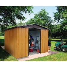 Retrouvez dès à présent plus de. Petit Abri De Jardin Metal Aspect Bois 5 97 M Ep 0 30 Mm Yardmaster Colis 1 190x77x8 Cm Colis 2 190x15x10 Cm Gamm Vert