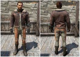 Kurtka Bombardirovshika Fallout 76 Fallout Wiki Fandom Bomber Jacket Clown Clothes Skiing Outfit