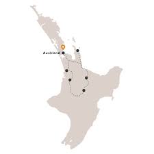 Karte in voller grösse anzeigen: Die Beste Route Fur Deinen Roadtrip Auf Neuseelands Nordinsel