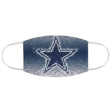 Dallas Cowboys Face Mask Face Mask Made In Usa Double Etsy Cowboy Accessories Dallas Cowboys Dallas Cowboys Accessories