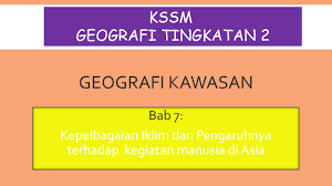 Geografi tingkatan 2 bab 7 kepelbagaian iklim dan pengaruhnya terhadap kegiatan manusia di asia. Geografi Bab 7 7 6 Zon Iklim Panas Youtube